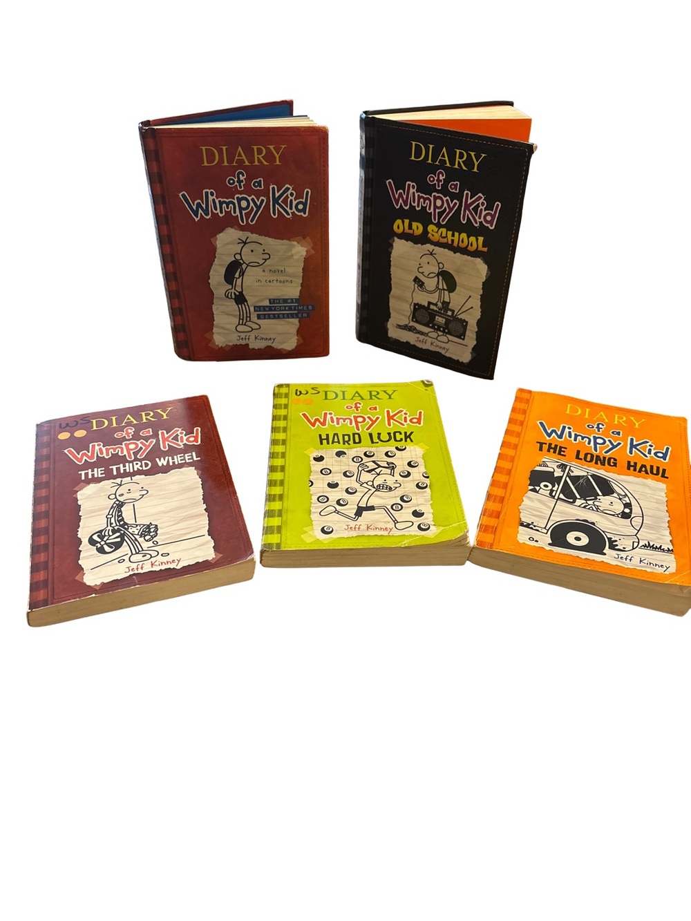 Diary of a Wimpy Kid Book Set (Jeff Kinney)